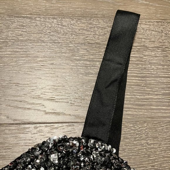 Zara unstructured sequin bustier - NWT - Picture 5 of 6